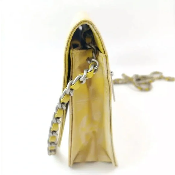 Chanel Beige New Line Wallet on Chain Crossbody Flap - Picture 5 of 10